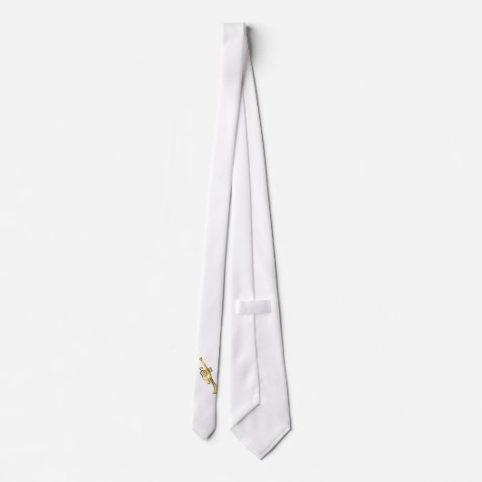 Trompete Krawatte (Rückseite)