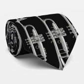 Trompete-Krawatte Krawatte (Gerollt)