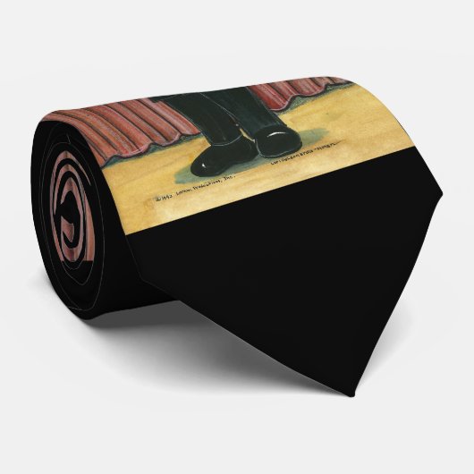 Trompete-Krawatte Krawatte (Gerollt)