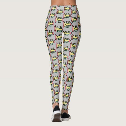 Trompete Leggings (Rückseite)