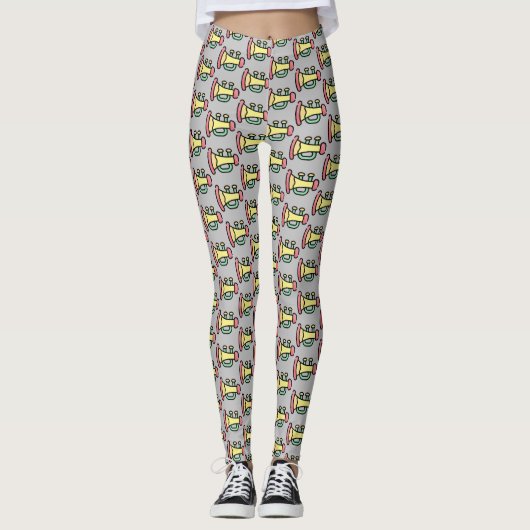 Trompete Leggings (Vorderseite)