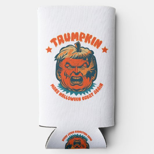 Trompete machen Halloween wieder lustig Selters Dosenkühler (Rückseite)