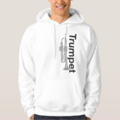 Trompete-mit Kapuze Sweatshirt (Vorderseite)