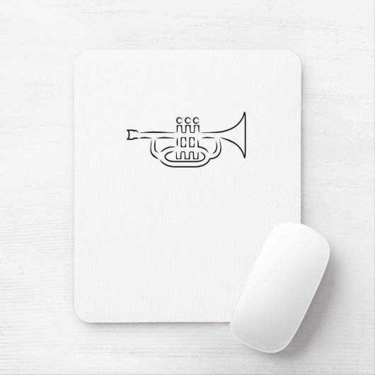 Trompete Mousepad (Mit Mouse)