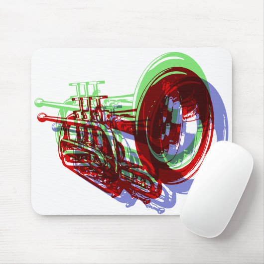 TROMPETE MOUSEPAD (Mit Mouse)