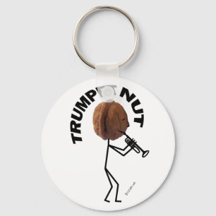 Trompete-Nuss Schlüsselanhänger