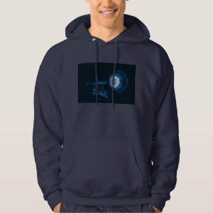 Trompete oder Kornett Hoodie Shirt