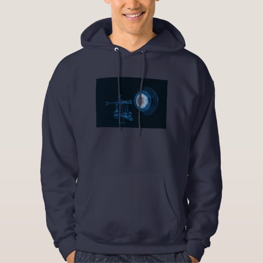 Trompete oder Kornett Hoodie Shirt (Vorderseite)