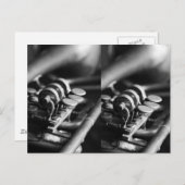 Trompete Postkarte (Vorne/Hinten)