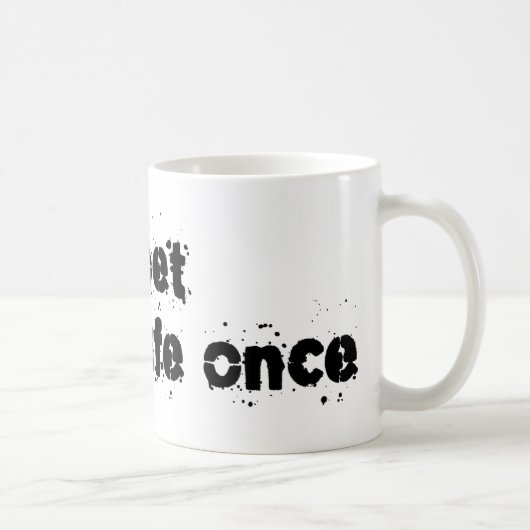 Trompete rettete mein Leben einmal Kaffeetasse (Rechts)