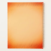 Trompete Section Jazz Music Orange Rust Planer (Rückseite)