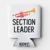 Trompete Section Leader Marching Band Dosenkühler (Rückseite)