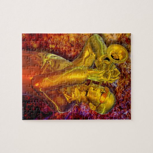 Trompete-Solopuzzlespiel Puzzle (Horizontal)