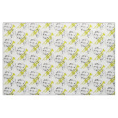 Trompete Stoff (Fat Quarter (45,7 x 55,9 cm))