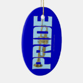 Trompete STOLZ Keramik Ornament (Rechts)