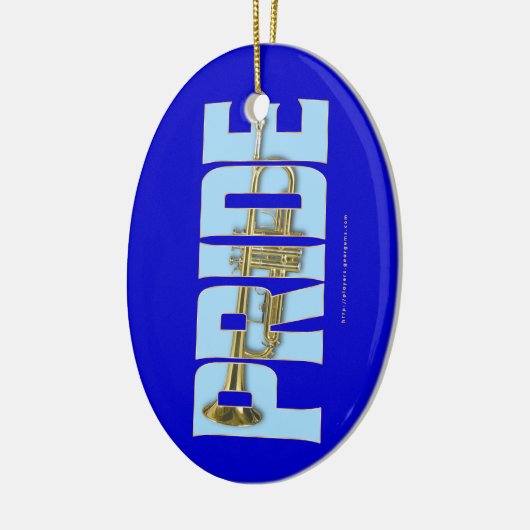 Trompete STOLZ Keramik Ornament (Links)