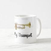 Trompete Tasse (VorderseiteRechts)