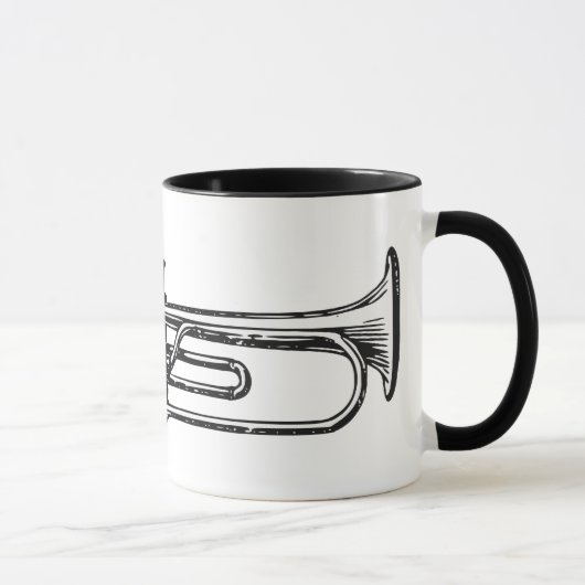 Trompete Tasse (Rechts)