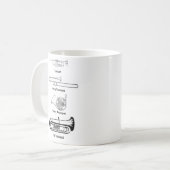 Trompete-Tasse Kaffeetasse (Vorderseite Links)