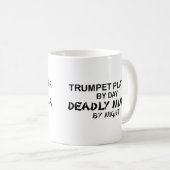 Trompete tödliches Ninja bis zum Nacht Kaffeetasse (VorderseiteRechts)