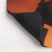 Trompete und Kreuz Mousepad (Ecke)