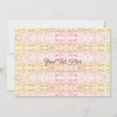 Trompete und Musiknoten Einladung (Rückseite)