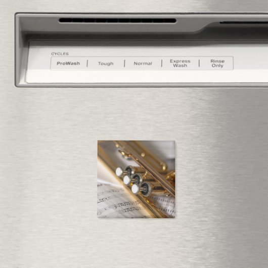 Trompete und Notenmessgeräte Magnet (In Situ (Geschirrspüler))
