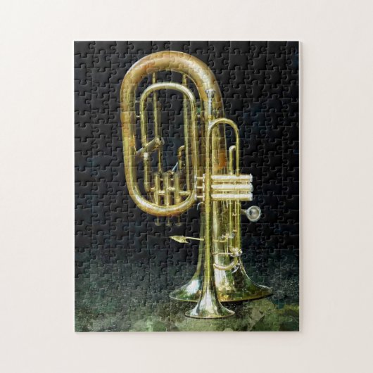 Trompete und Tuba Puzzle (Vertikal)