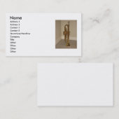 Trompete-Visitenkarte Visitenkarte (Vorne/Hinten)