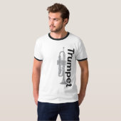 Trompete-Wecker-T - Shirt (Vorne ganz)