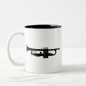 Trompete Zweifarbige Tasse (Links)