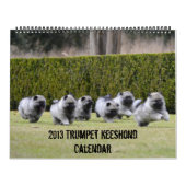 Trompetekeeshond-Kalender 2013 Ende Dezember Kalender (Titelbild)