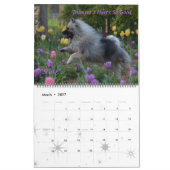 Trompetekeeshond-Kalender Kalender (Mär 2027)