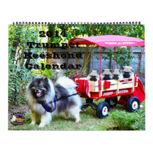 Trompetekeeshond-Kalender Kalender