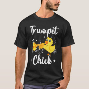 Trompeten-Huhn Hühner Trompeter Trompetenspieler M T-Shirt
