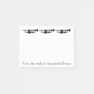 Trompeten Post-it Klebezettel