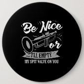 Trompeten - Rückschlagventil Button (Vorderseite)