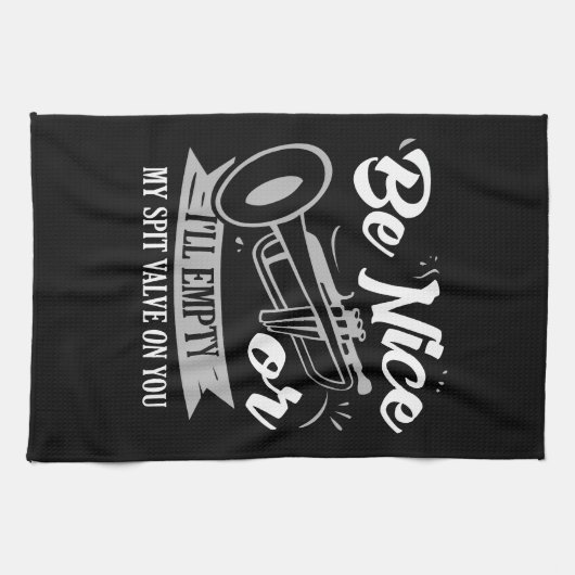 Trompeten - Rückschlagventil Geschirrtuch (Horizontal)