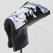 Trompetenabschnitt Blue Music Golf Headcover (3/4 Vorderseite)