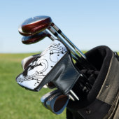 Trompetenabschnitt Blue Music Golf Headcover (In Situ)