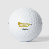 Trompetendesign Golfball (Vorderseite)