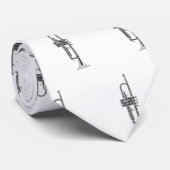 Trompetenmusiker Krawatte (Gerollt)