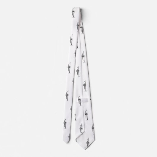 Trompetenmusiker Krawatte (Rückseite)