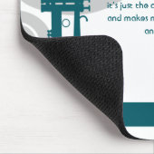 Trompetenringe : Höhlenbewohner Mousepad (Ecke)