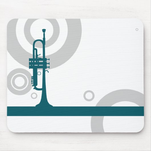 Trompetenringe Mousepad (Vorne)