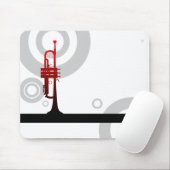 Trompetenringe Mousepad (Mit Mouse)