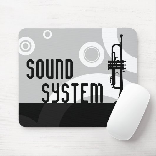 Trompetenringe Mousepad (Mit Mouse)