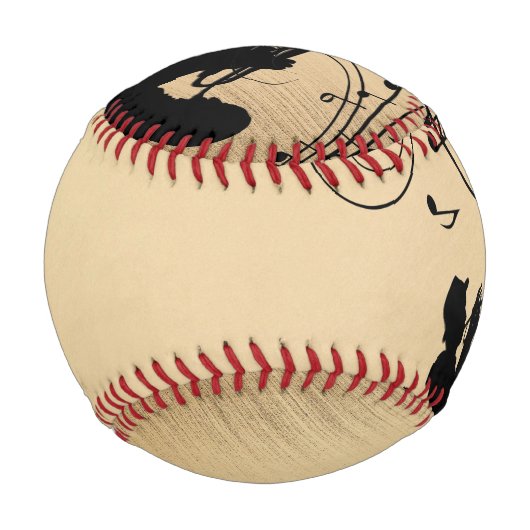 Trompetensektion Rustikale Musik Baseball (Vorderseite)