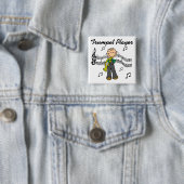 Trompetenspieler-Button Button (Beispiel)