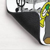 Trompetenspieler-Mauspad Mousepad (Ecke)